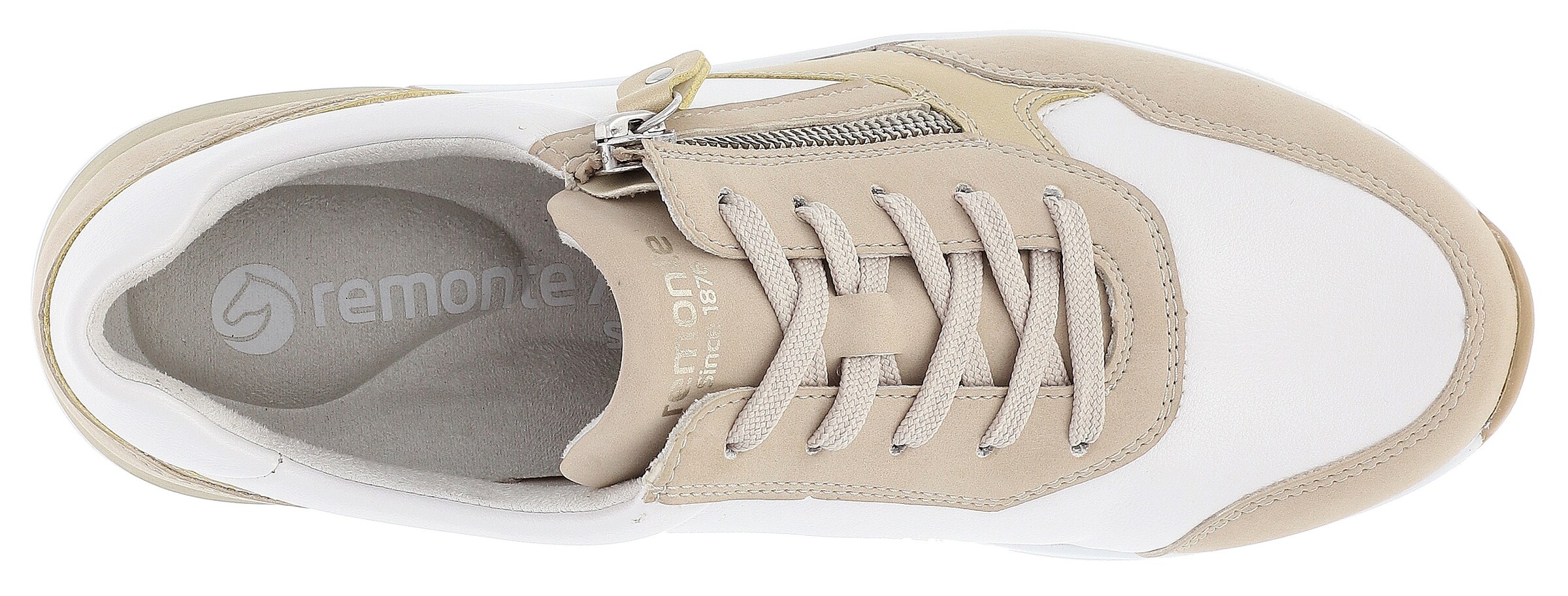 Baskets basses REMONTE en blanc