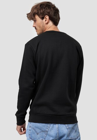 Mikon Sweatshirt 'Herz' in Black