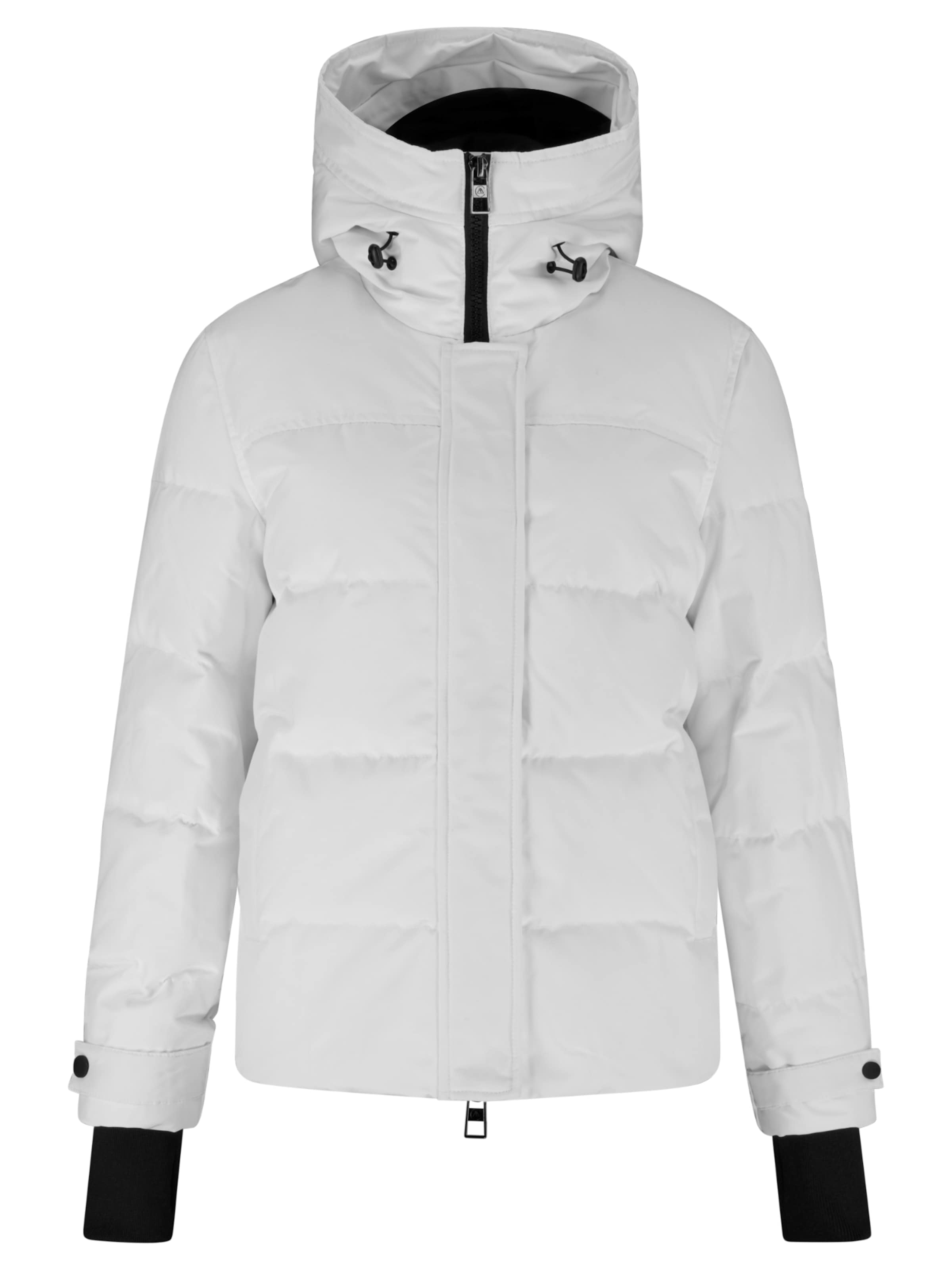 Giacca invernale di CASH-MERE.CH in bianco: frontale