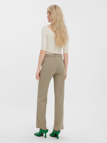 VERO MODA Regular Hose 'Zamira' in Grün