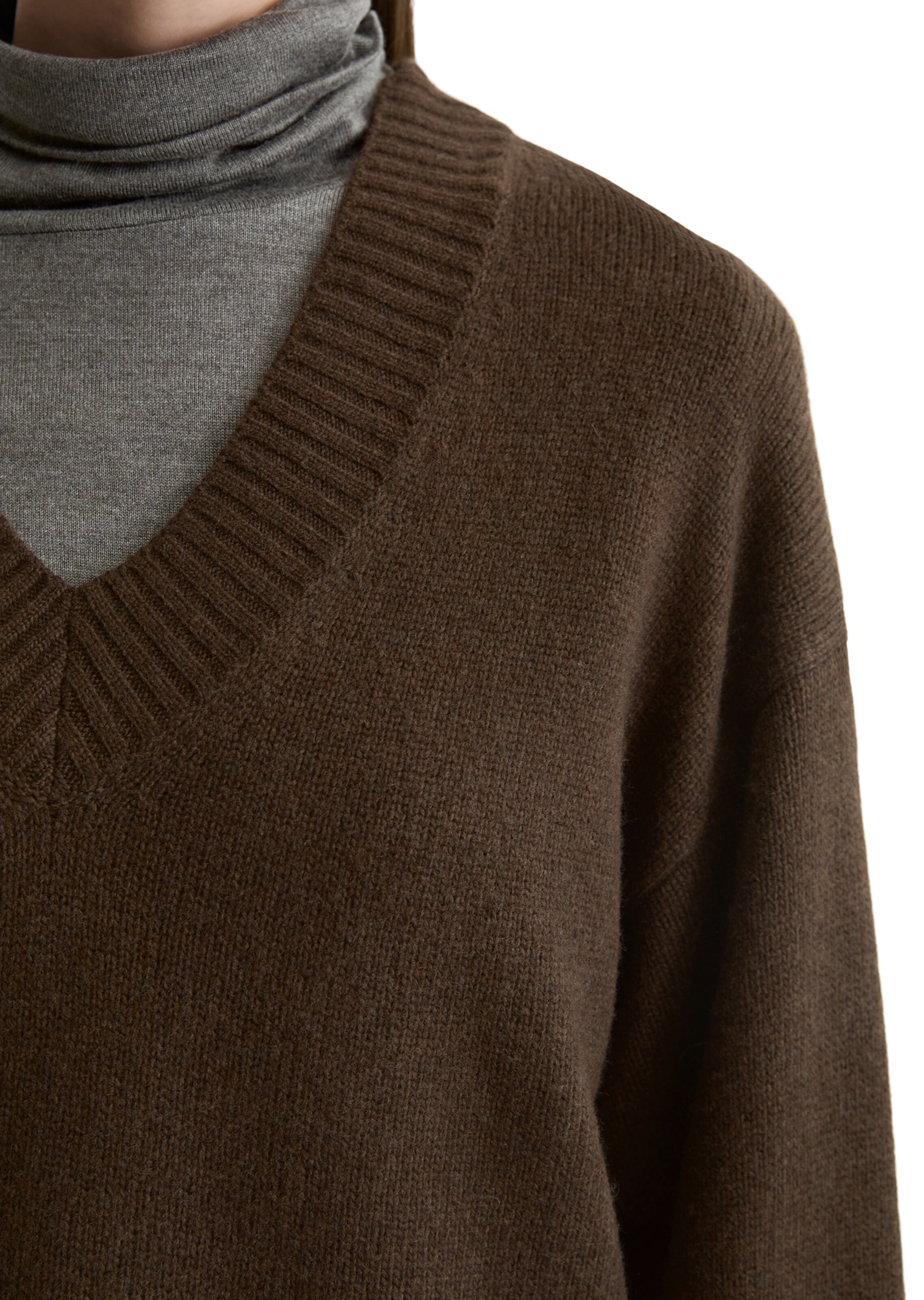 Marc O'Polo Pullover in Braun