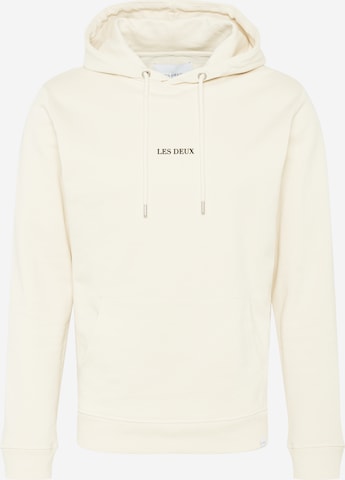 Les Deux Sweatshirt 'Lens' in Wit: voorkant