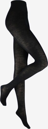 ROGO Wollstrumpfhose in schwarz, Produktansicht