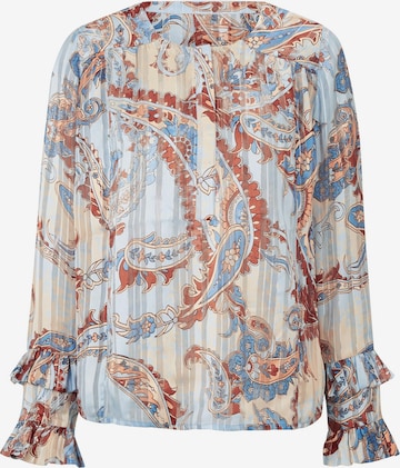 Linea Tesini by heine Blouse in Blauw: voorkant