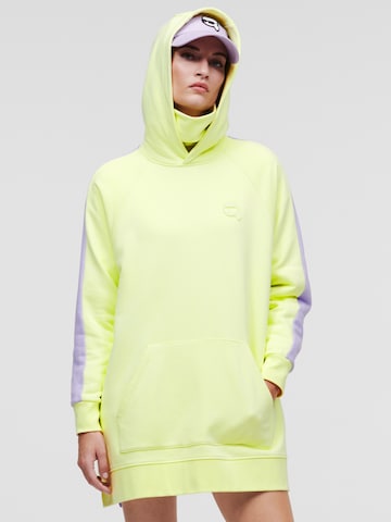 Sweat-shirt ' Ikonik' Karl Lagerfeld en vert : devant