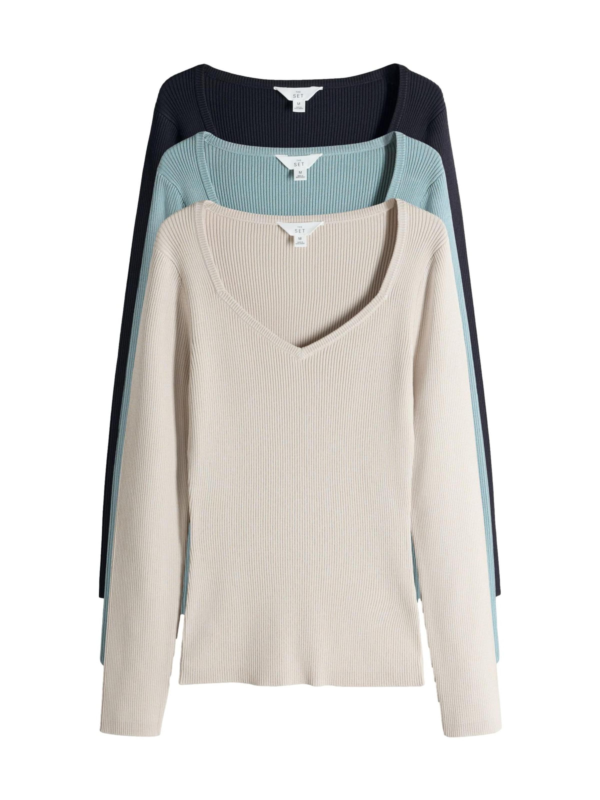 bēšs The Set Džemperis: no priekšpuses