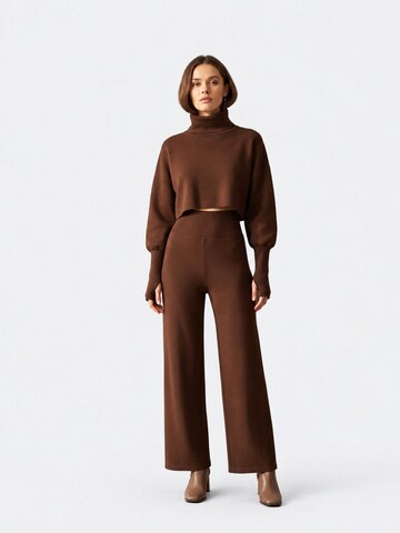 RYVAN Leisure suit 'Zweiteiliges Set' in Brown