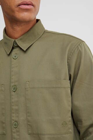11 Project Regular fit Athletic Button Up Shirt in Green