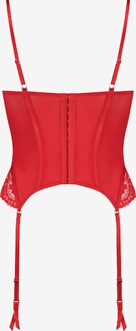 Hunkemöller - Corpete 'Mariah' em vermelho