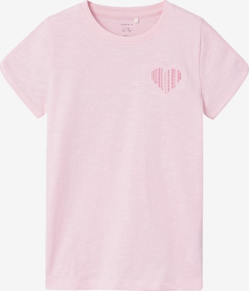 NAME IT Shirt 'HILUNE' in Roze: voorkant