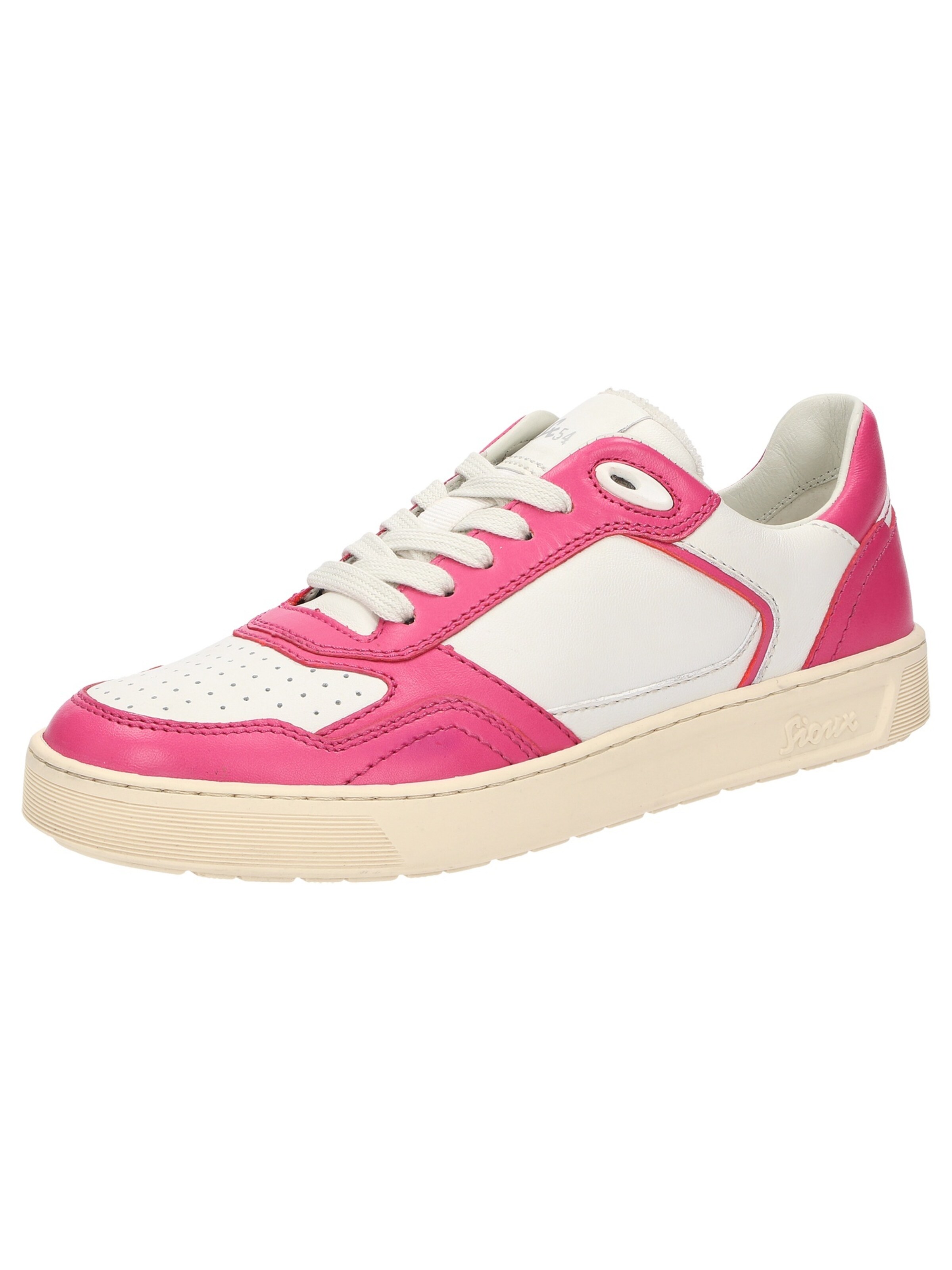 SIOUX Sneakers laag 'Tedroso' in de kleur Pink / Wit, Productweergave