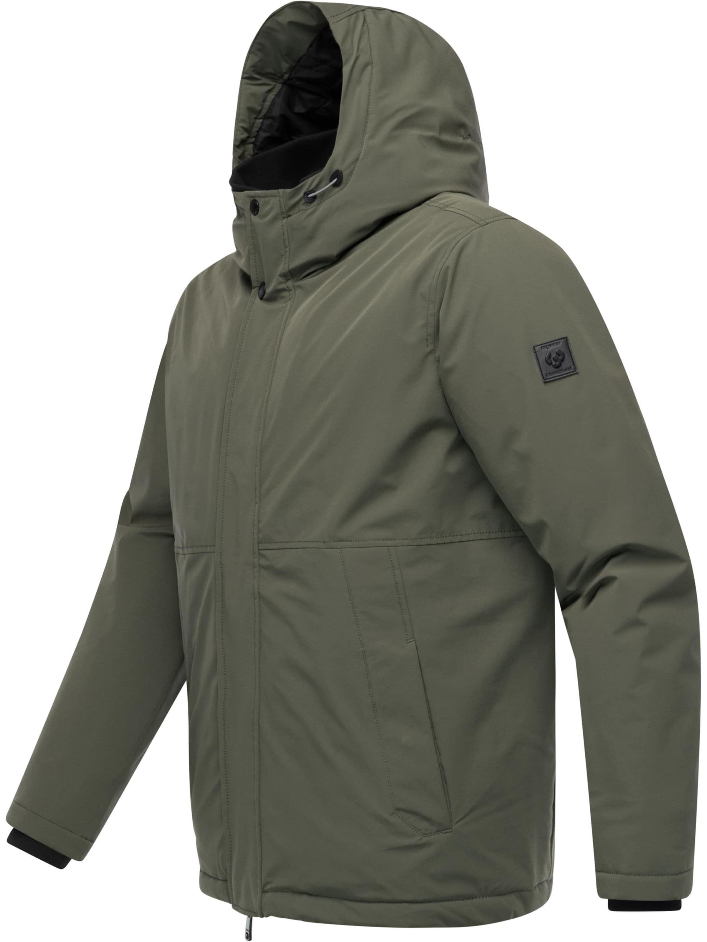 Giacca invernale 'Saqon' di Ragwear in verde