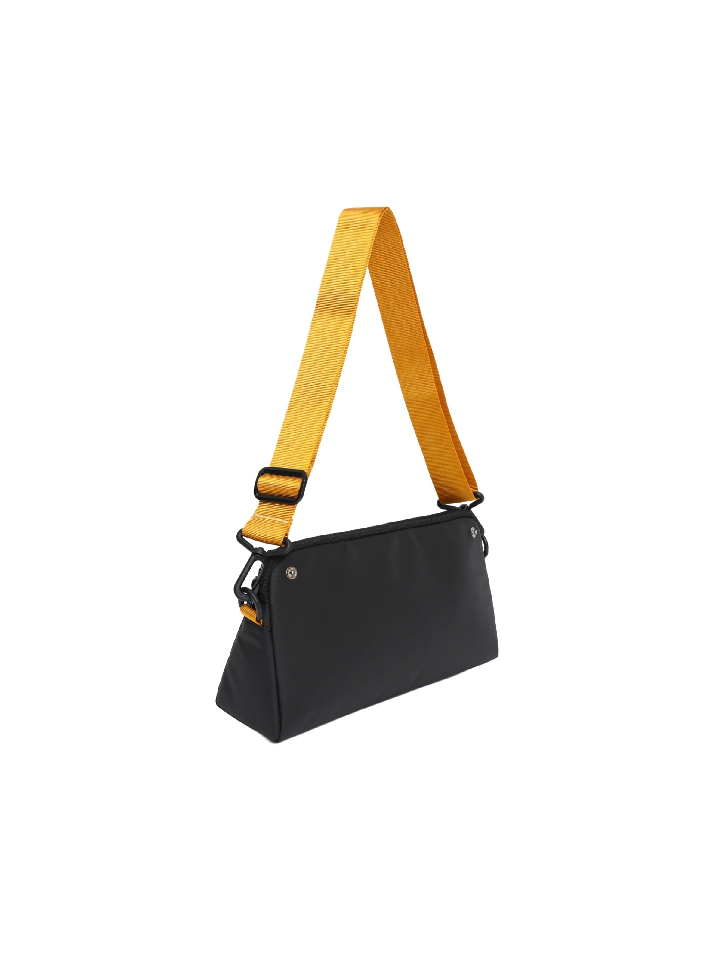 KIWEE Skuldertaske 'KIWEE Triangle Sling - Black' i sort