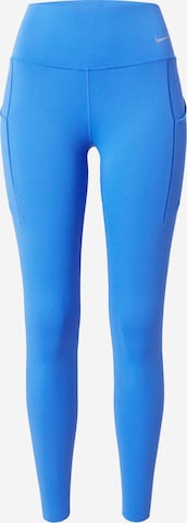 Skinny Pantalon de sport 'UNIVERSA' NIKE en bleu : devant