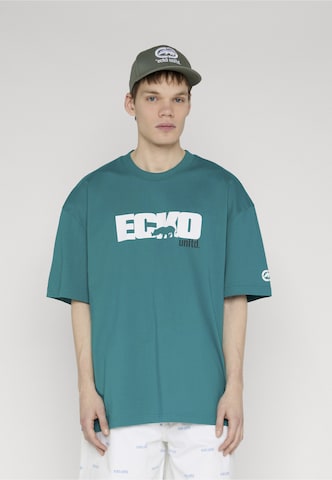 Casquette Ecko Unlimited en vert : devant