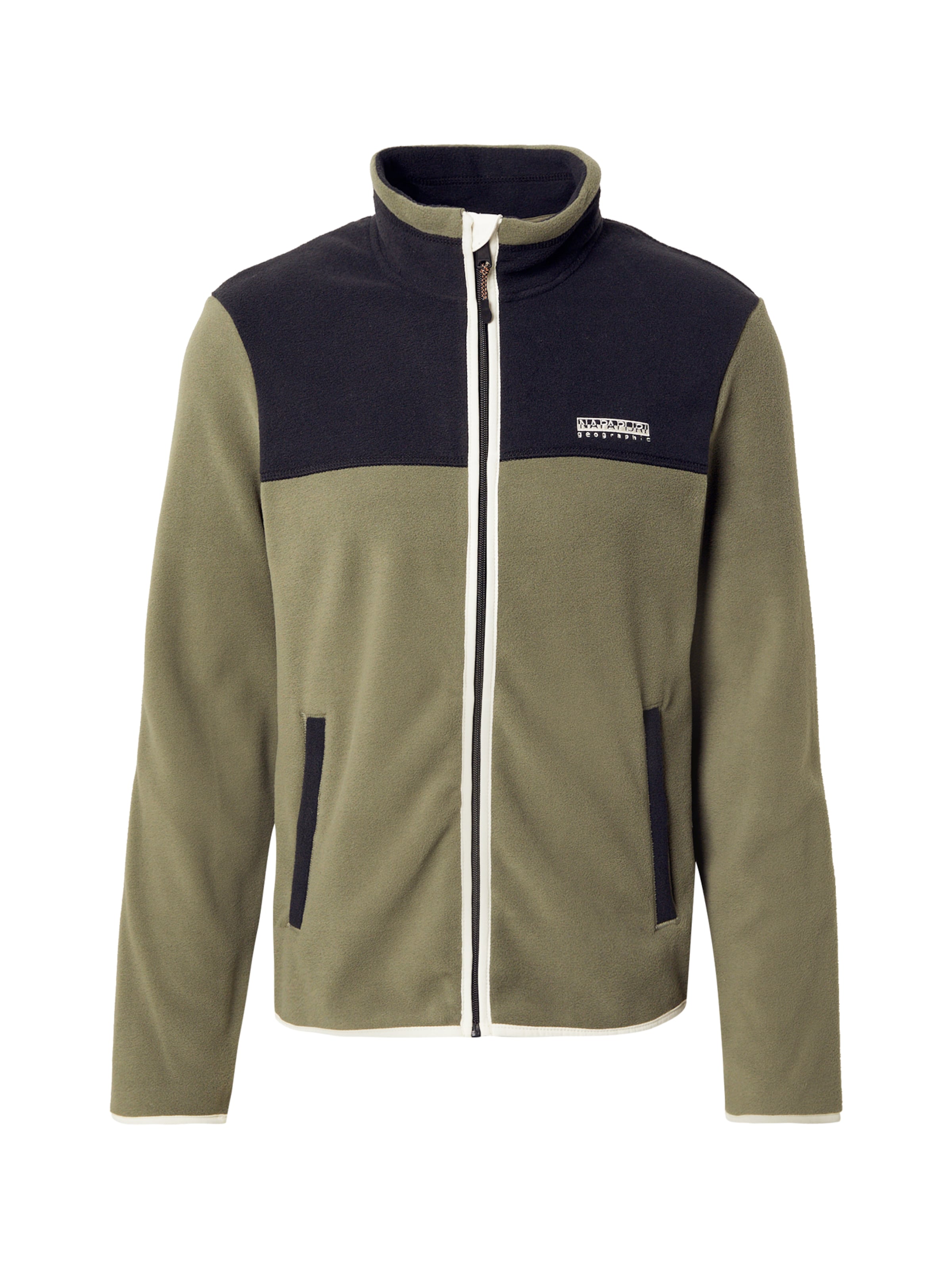 NAPAPIJRI Polár dzseki 'DERGANA' - zöld: elől