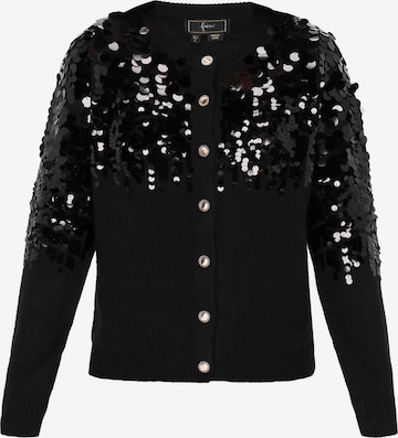 faina - Casaco de malha em preto: frente