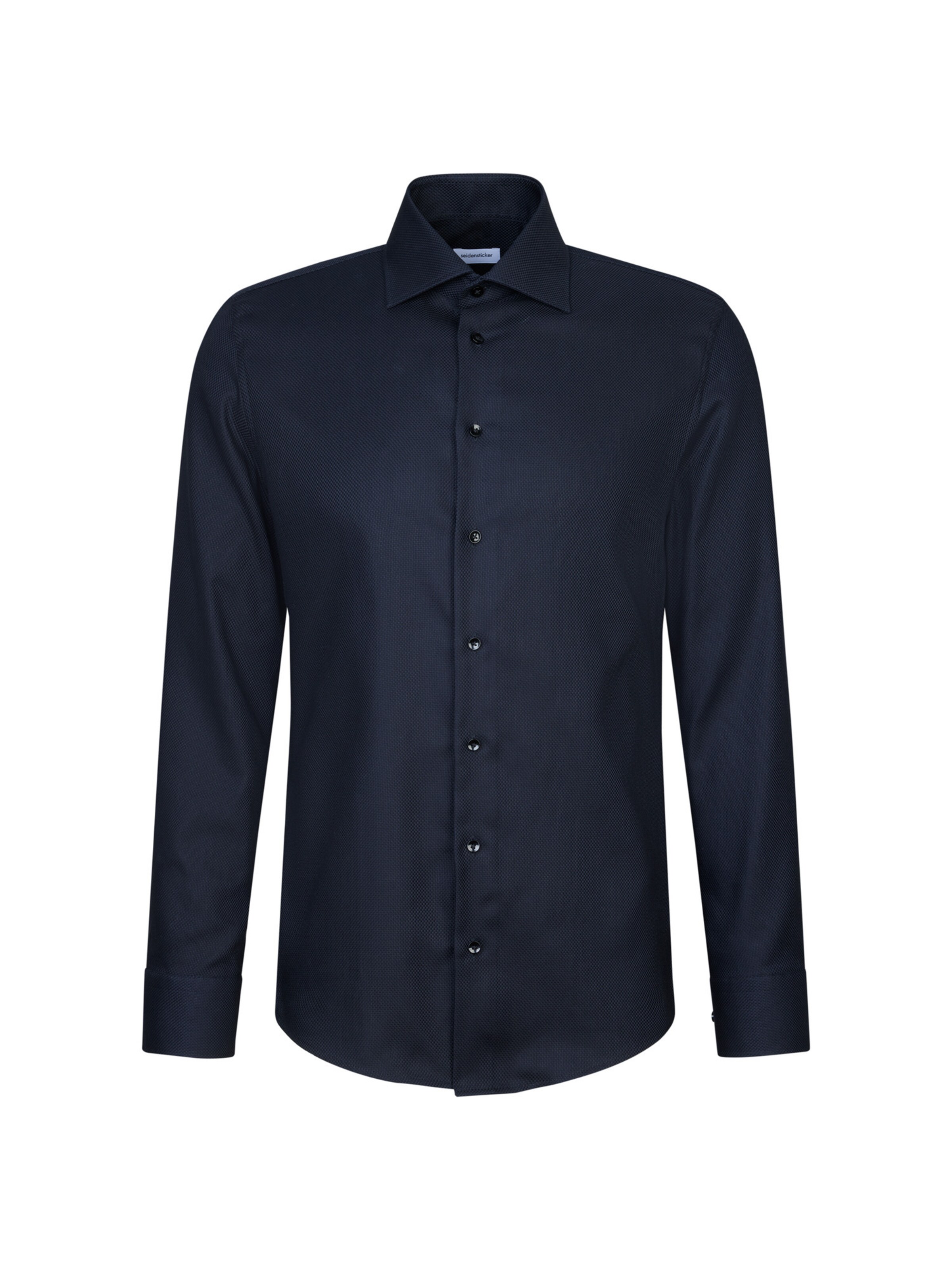 SEIDENSTICKER Chemise business en 38 en noir, Vue avec produit