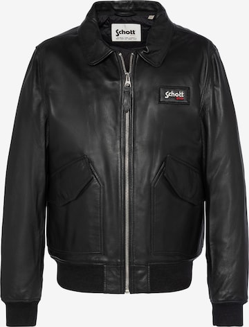 Veste d’hiver Schott NYC en noir : devant