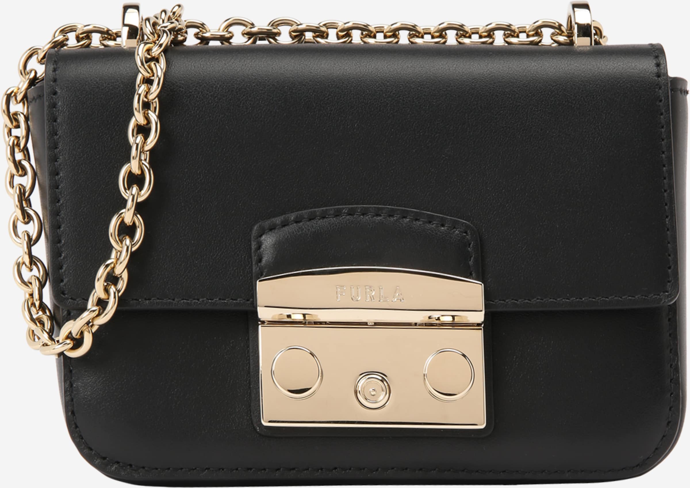 Black furla crossbody cheap