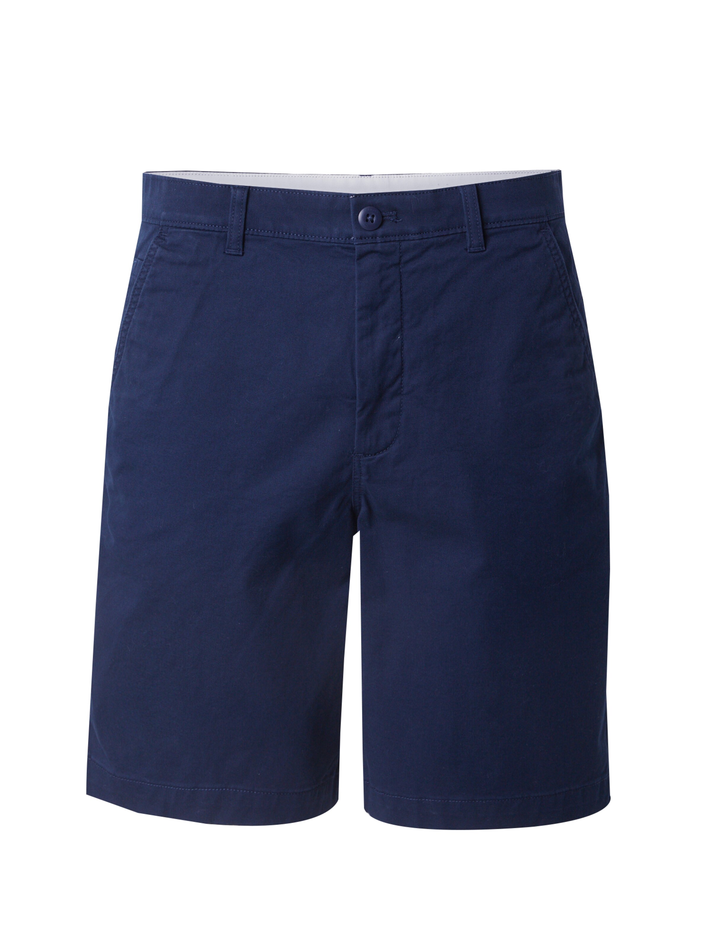 mėlyna Calvin Klein Jeans Standartinis „Chino“ stiliaus kelnės: priekis