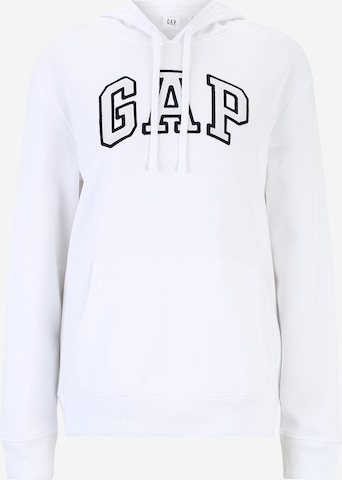 Gap Tall Sweatshirt 'HERITAGE' in White: front