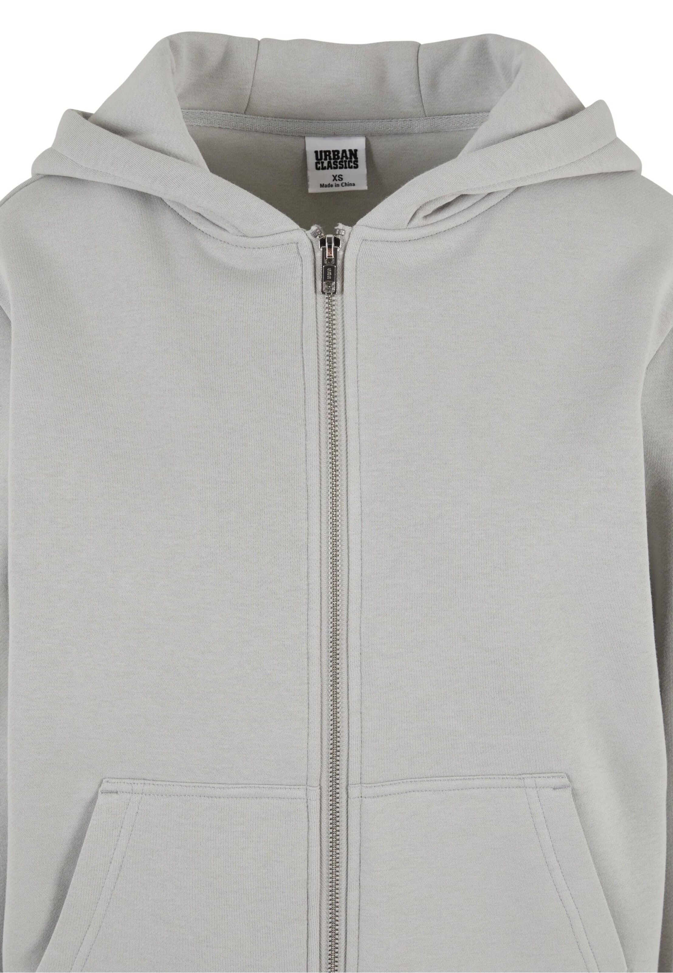 Urban Classics Sweatjakke i grå