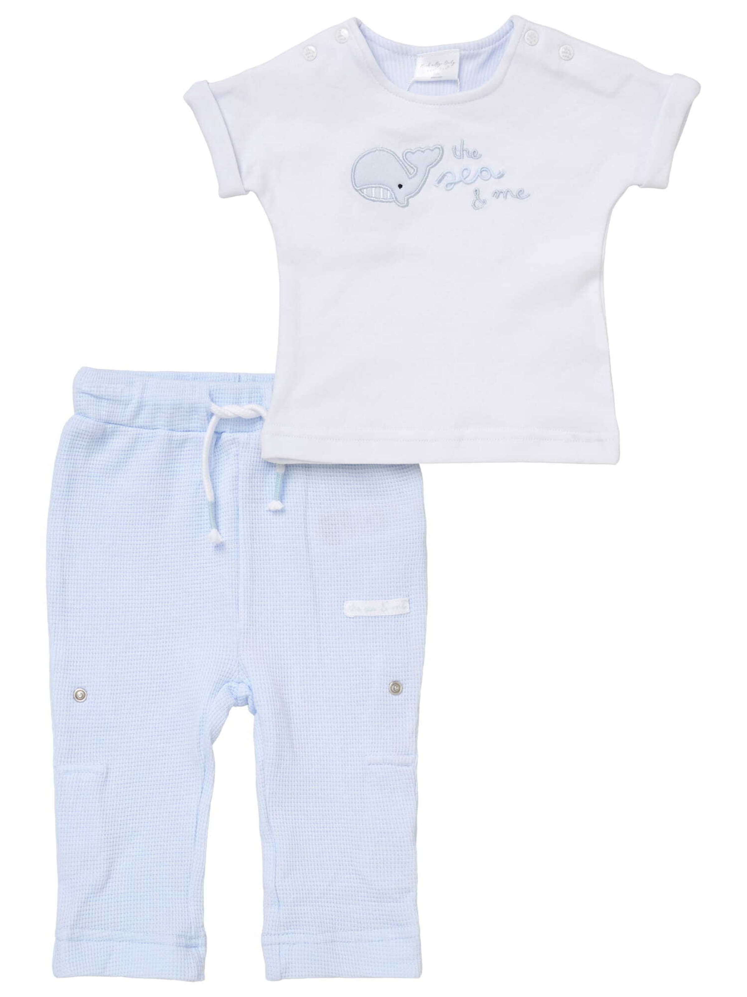 Set ' Wal ' Rock a Bye Baby Boutique en blanc : devant