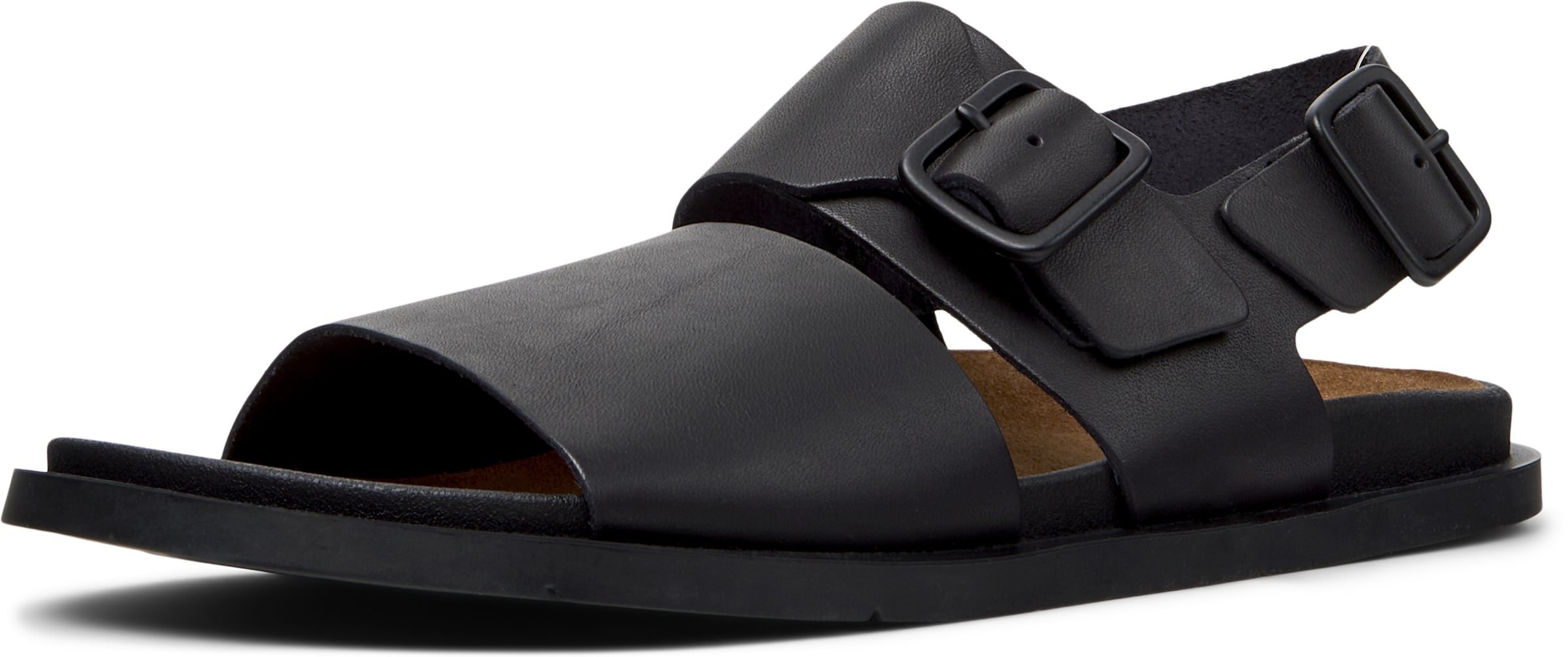 Sandalo 'Lluc' di CAMPER in nero: frontale