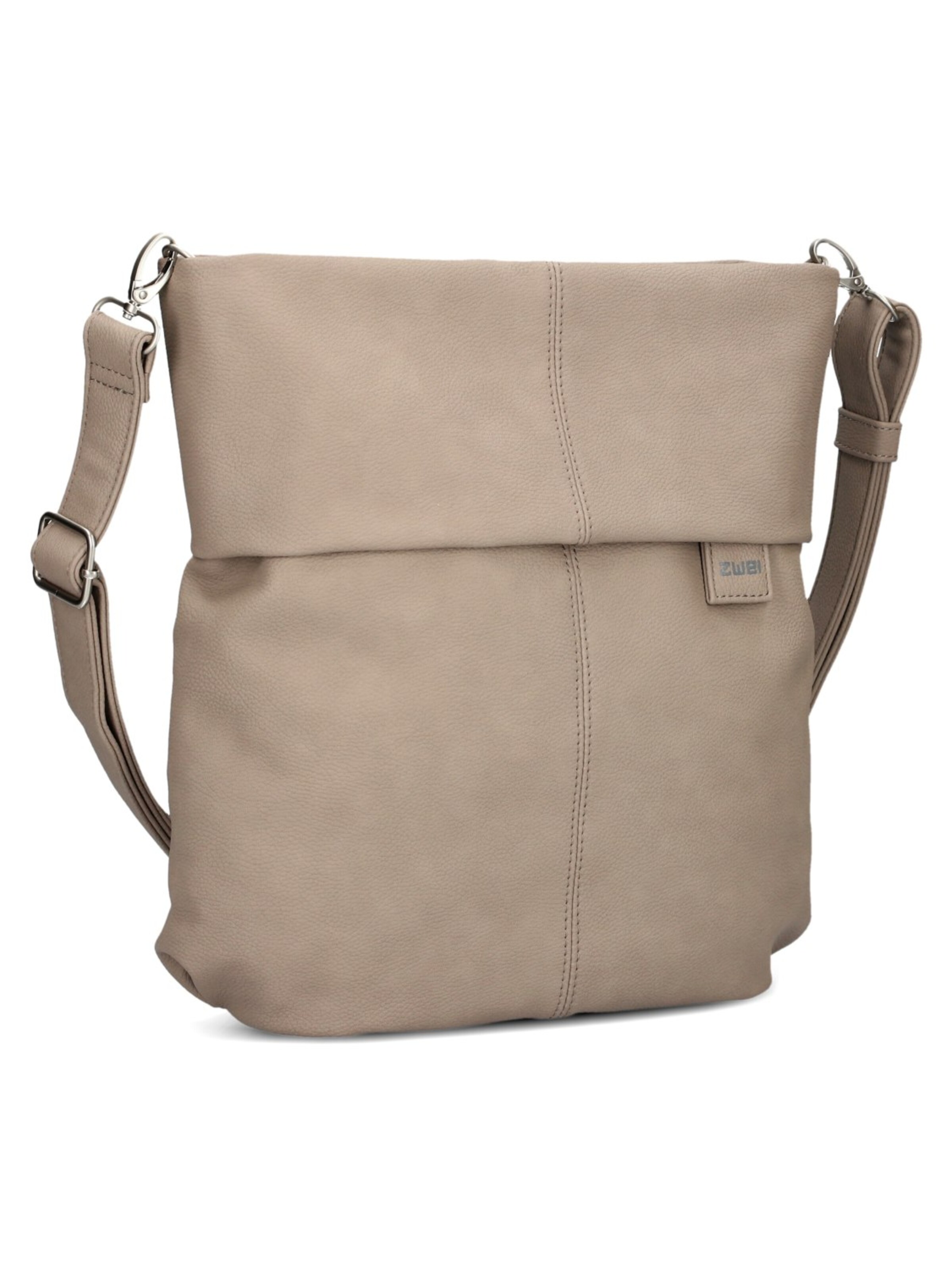 ZWEI Handbag 'MADEMOISELLE.M M12' in Brown: front