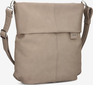 ZWEI - Bolso de mano 'MADEMOISELLE.M M12' en marrón: frente