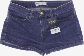 American Apparel Shorts in XS in Blue: front