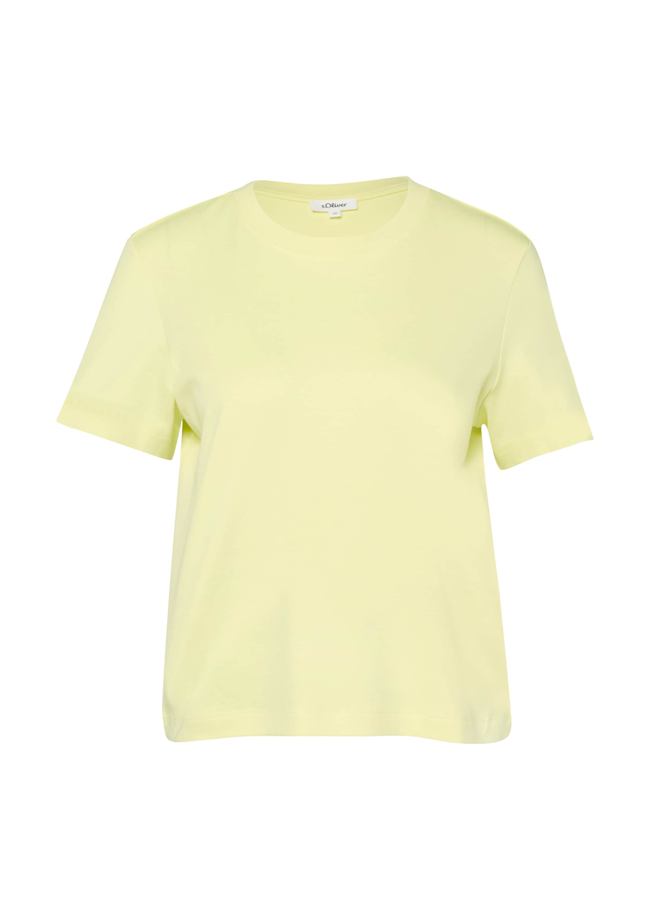 s.Oliver Shirt in Yellow: front