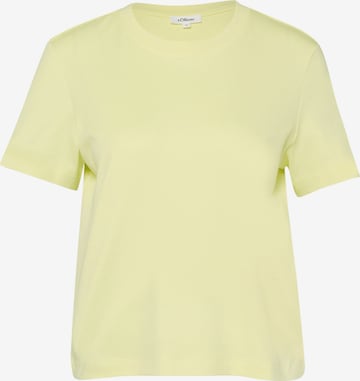 s.Oliver Shirt in Yellow: front