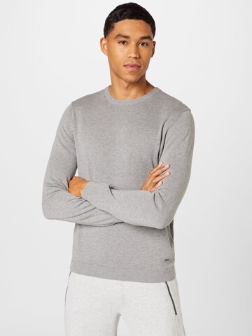 Pull-over 'Luxos' JOOP! en argent : devant