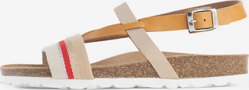 Bayton Sandaal 'Spencer' in Beige: voorkant