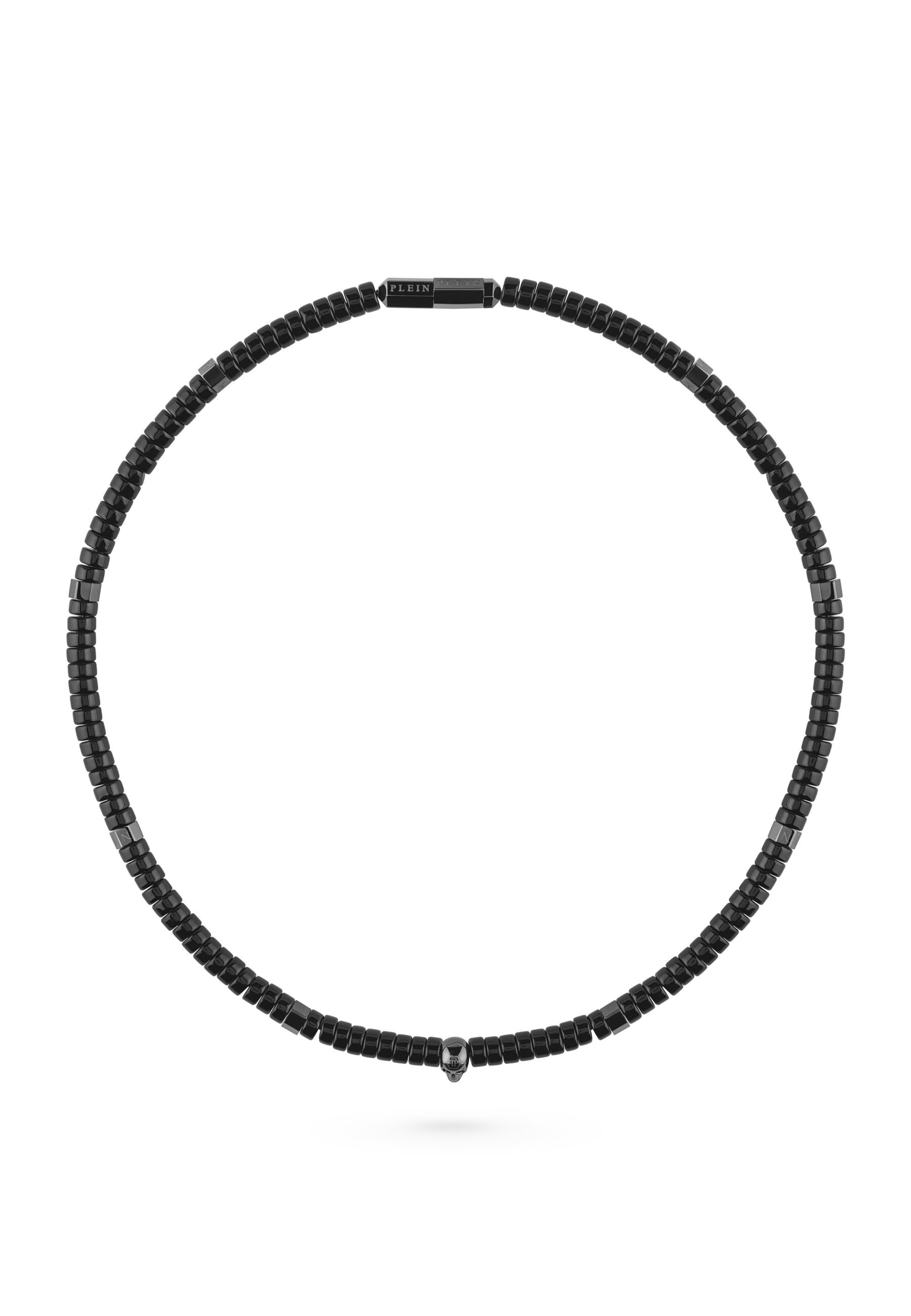 Collana di Philipp Plein Jewellery in nero: frontale