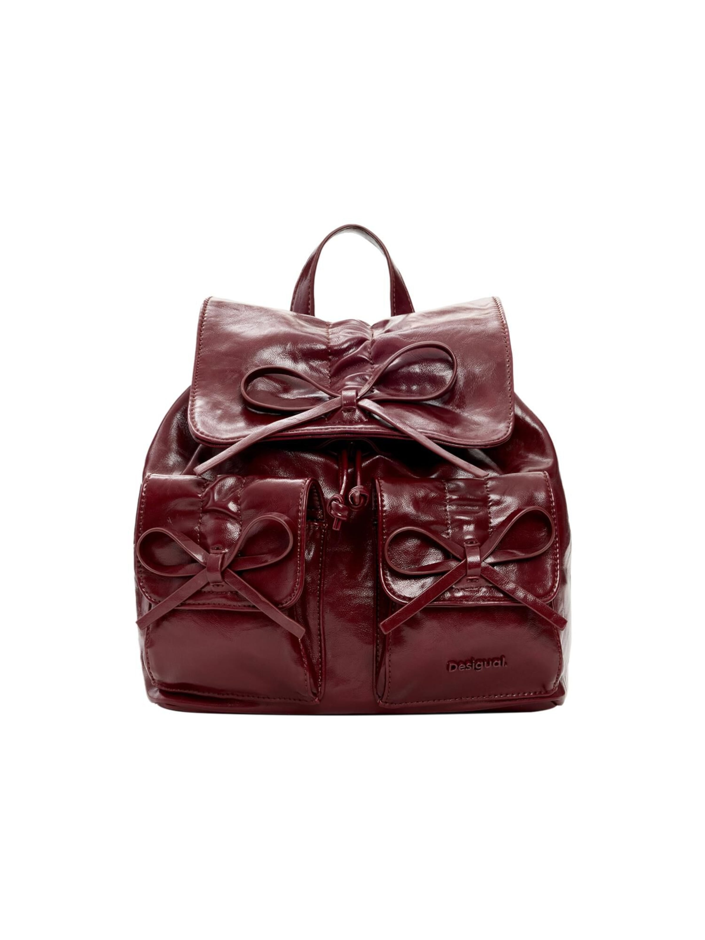 Desigual Рюкзак в Цвет бургунди, Обзор товара