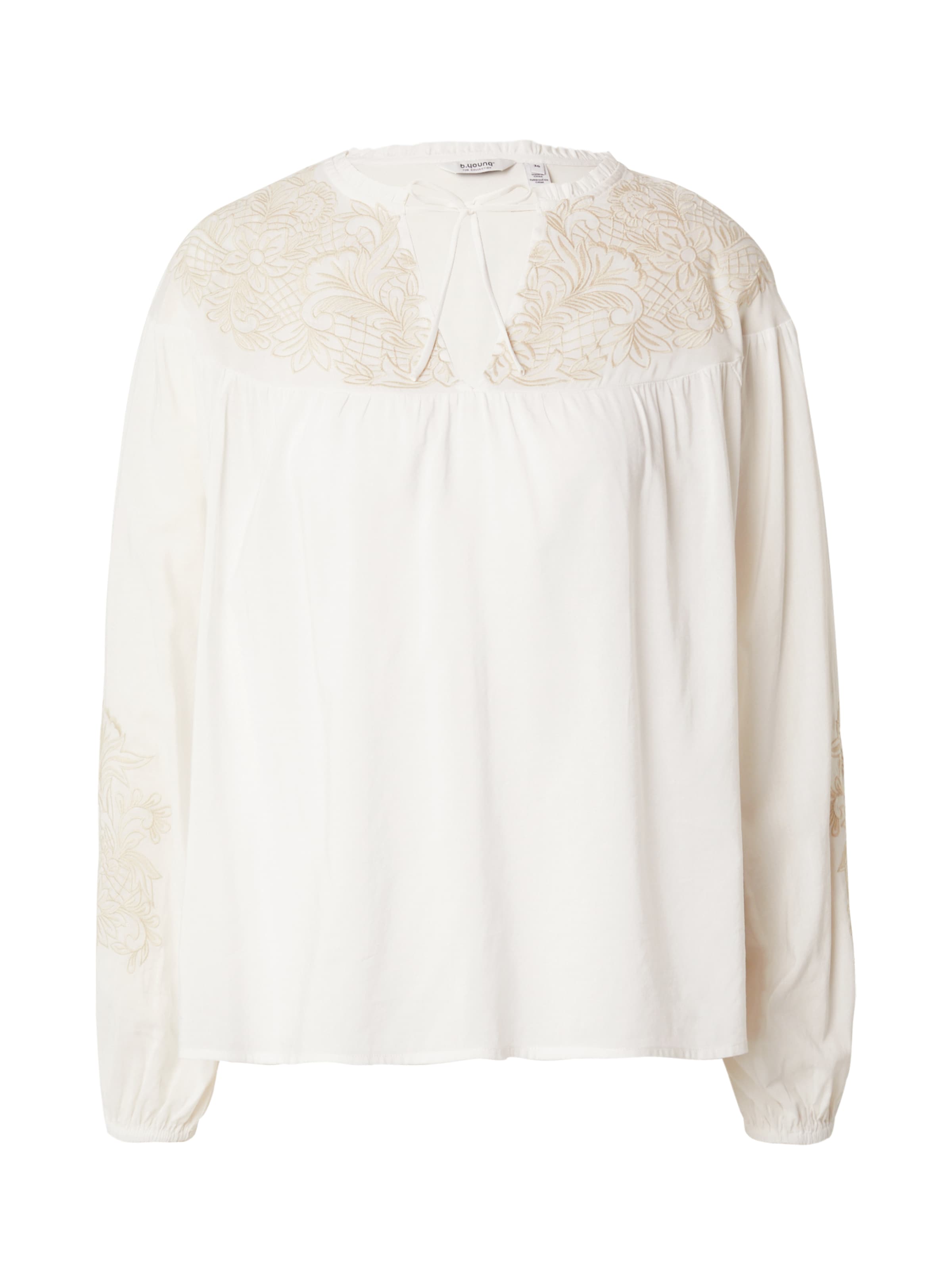 b.young - Blusa 'JALISSA' en beige: frente