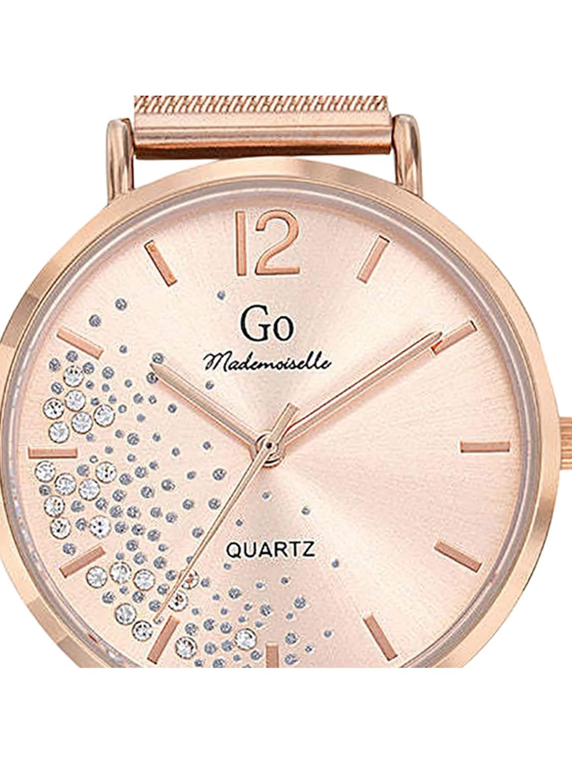 GO GirlOnly - Reloj analógico en oro