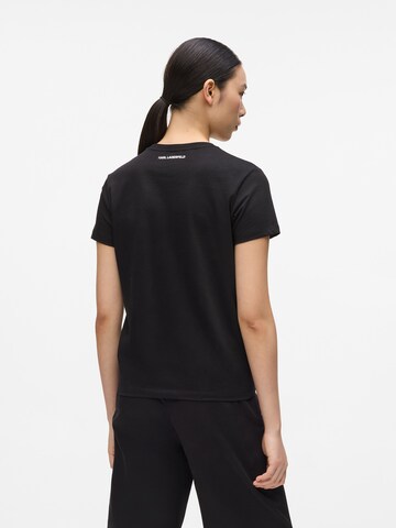 Karl Lagerfeld - Camiseta 'Rue St-Guillaume' en negro