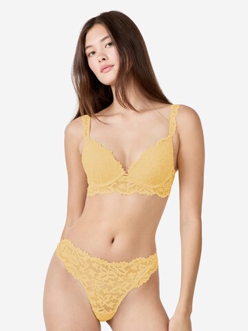 Push-up Reggiseno 'Legende' di ETAM in giallo