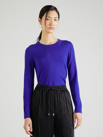 BOSS Sweater 'FEGANASI' in Blue: front