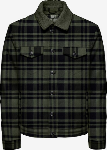 Only & Sons Between-season jacket 'ONSLOUIS' in Green: front