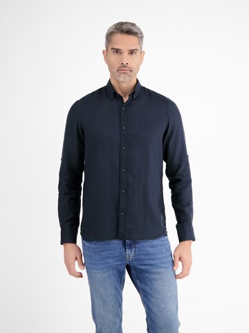 Coupe regular Chemise LERROS en bleu : devant