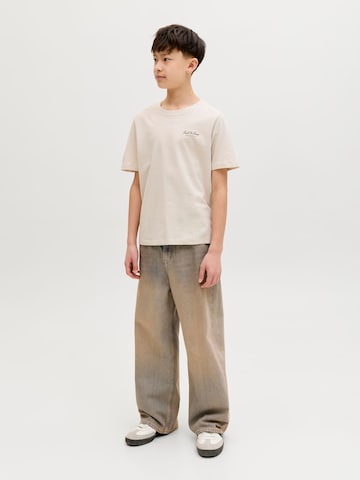 Wide leg Jeans 'JJIDave Original' di Jack & Jones Junior in marrone
