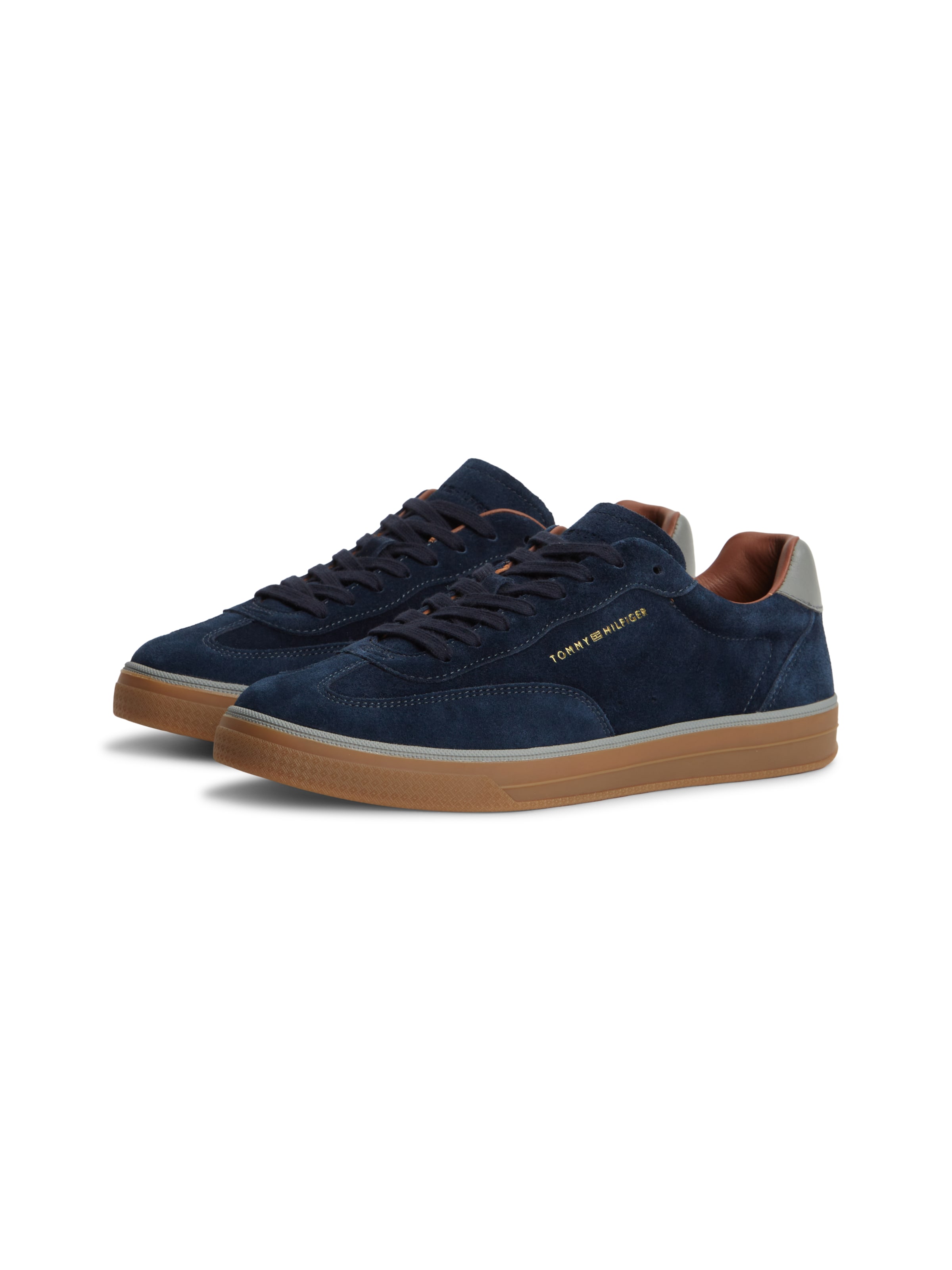 TOMMY HILFIGER Nizke superge | modra barva