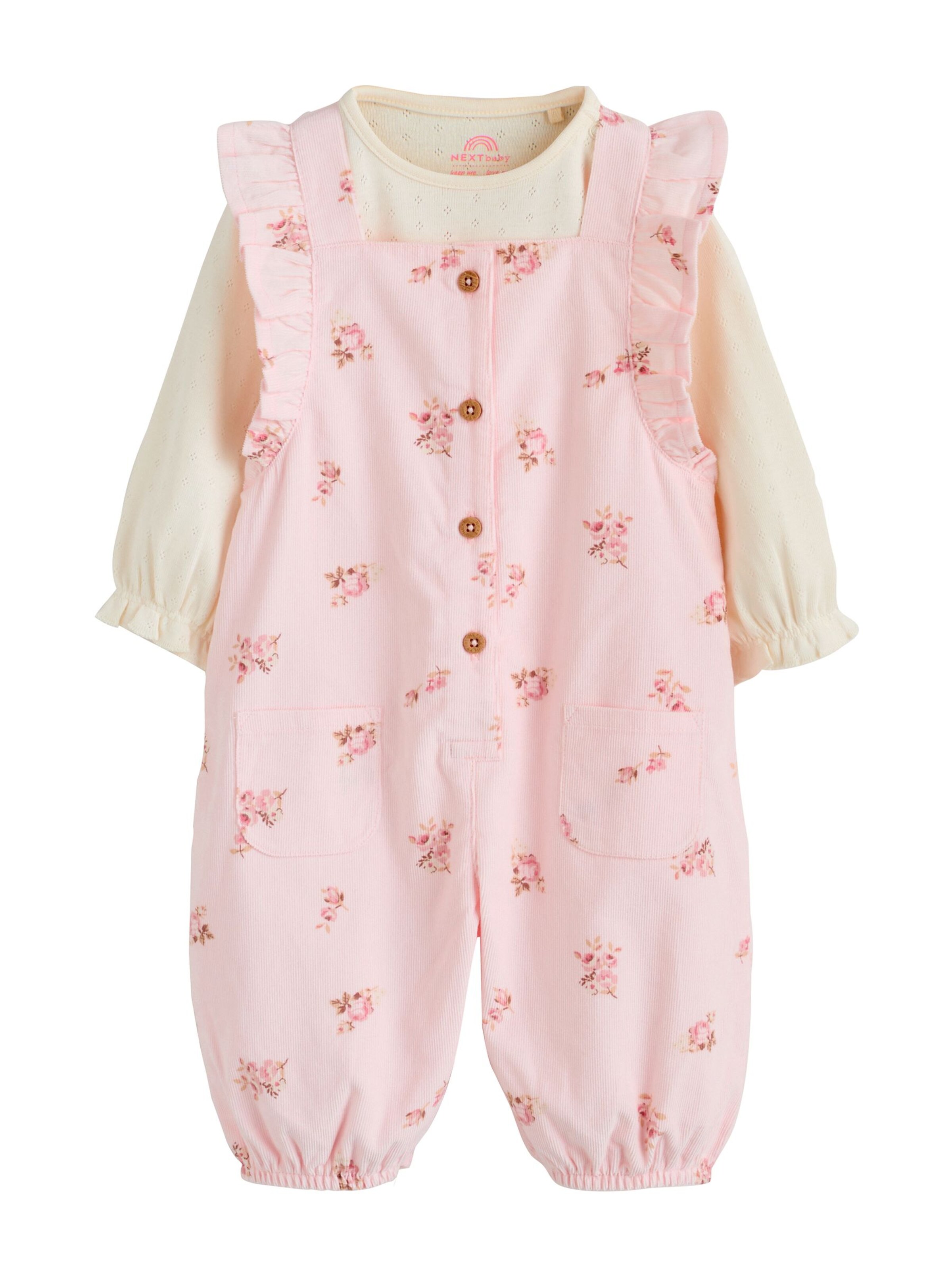 Next Σετ εσώρουχα σε ροζ: μπροστά