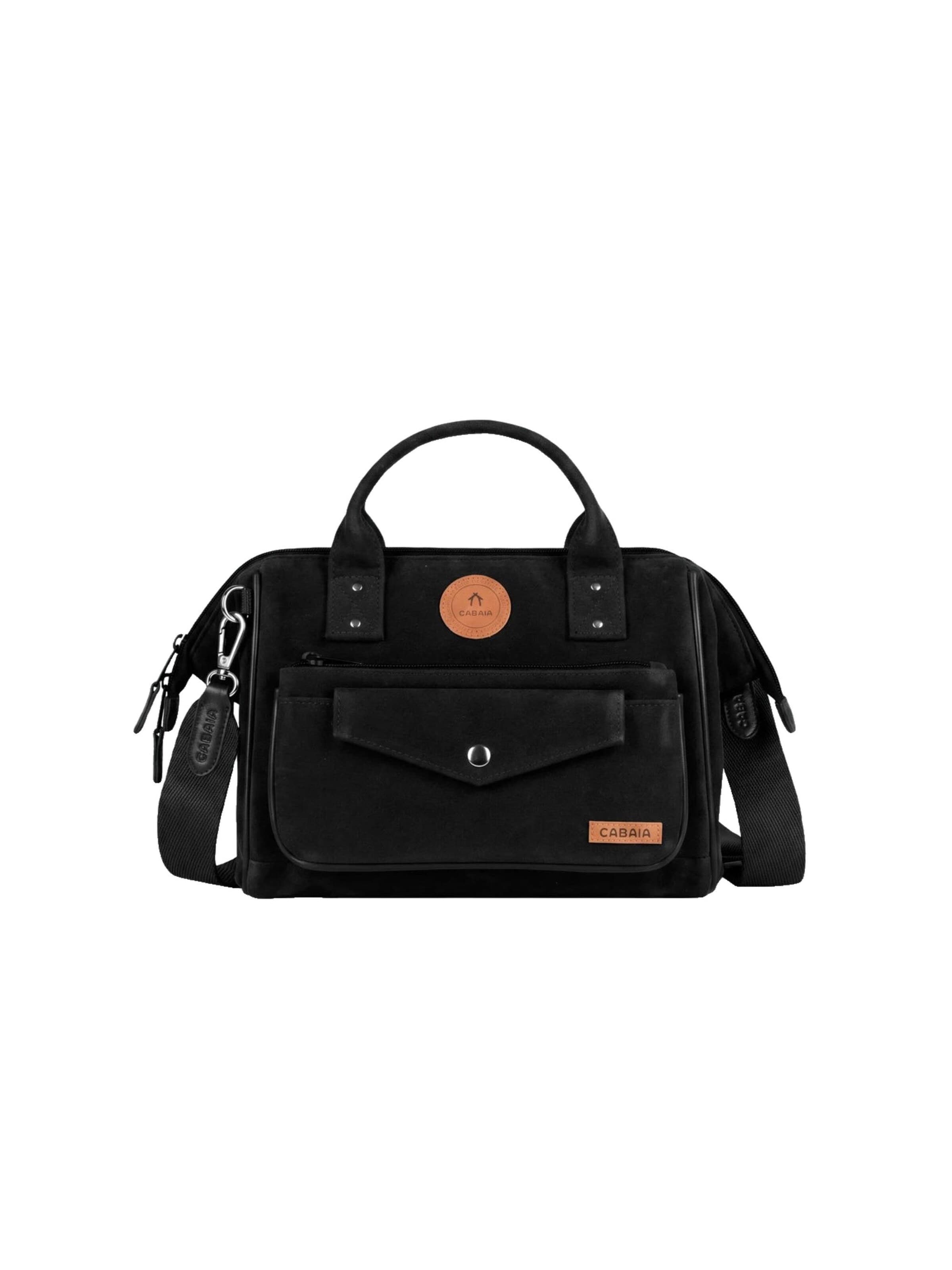 Cabaia Umhängetasche 'Crossbody Adventurer Medium Neilton'‌‌‌‌‌‌‌‌ in Schwarz: Vorderseite