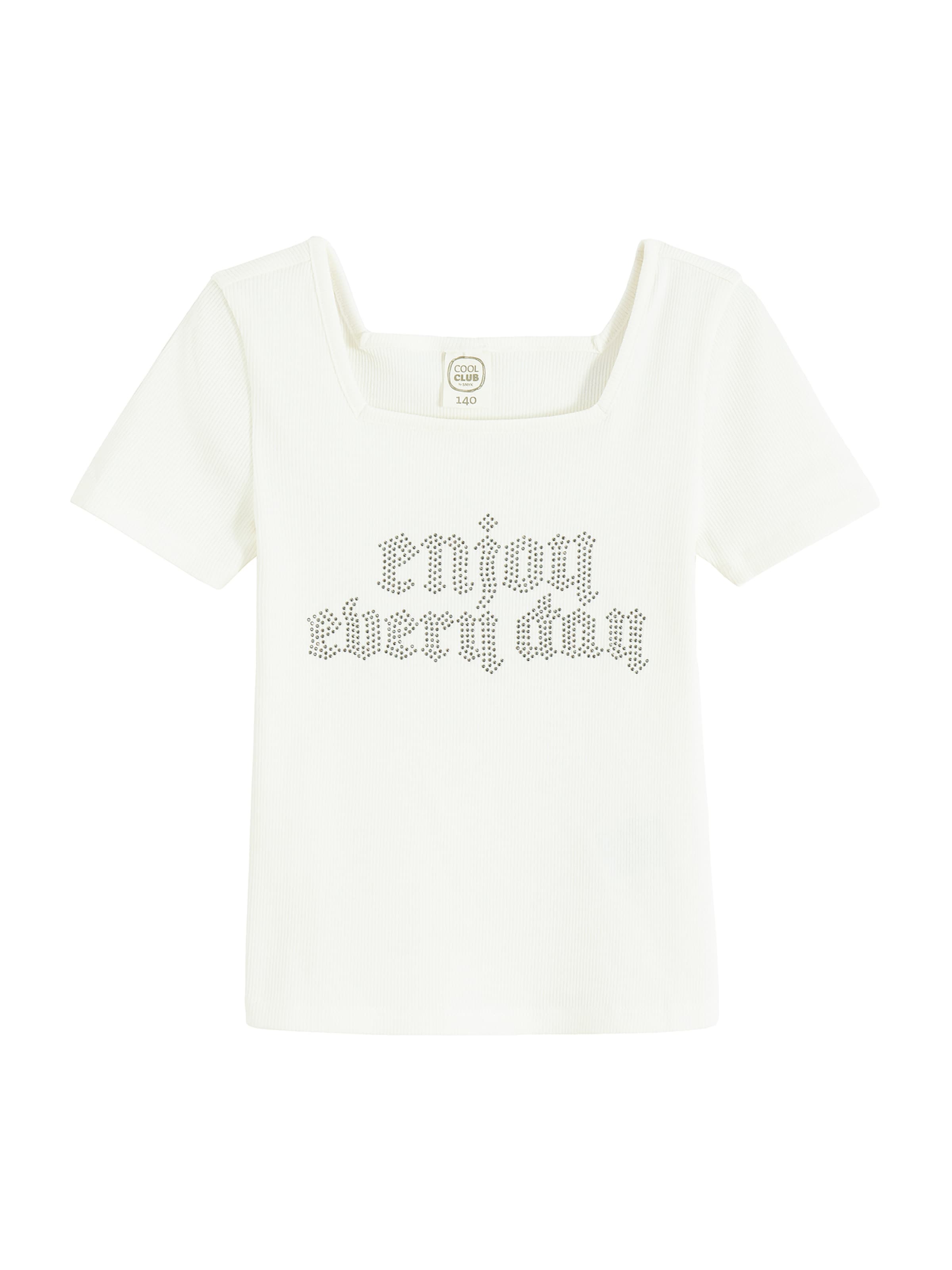 balta Cool Club Marškinėliai: priekis
